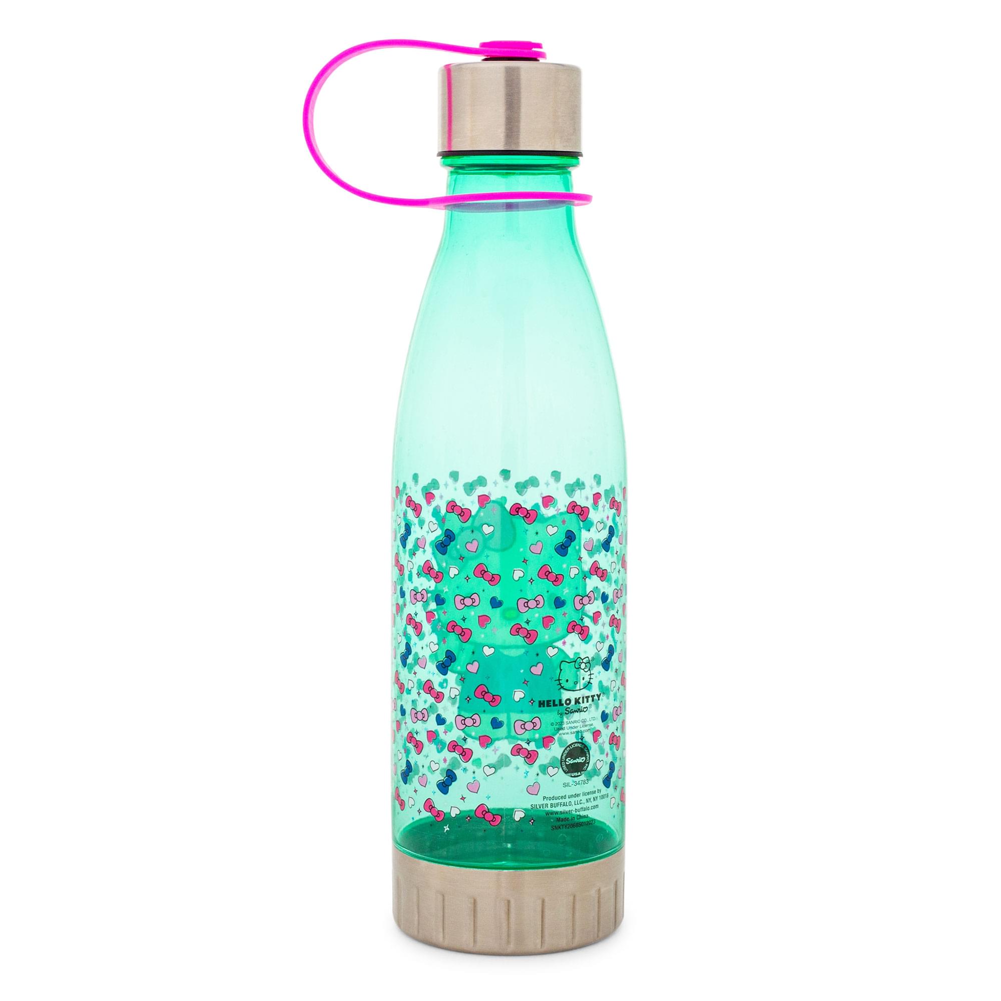 Sanrio Hello Kitty Hearts and Bows 20 Oz. Water Bottle with Lid