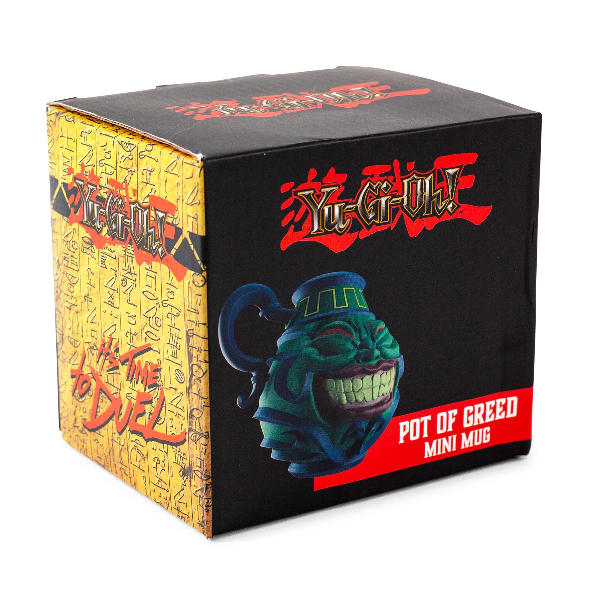 Yu-Gi-Oh! Pot of Greed Ceramic Mini Mug - Sip & Draw!