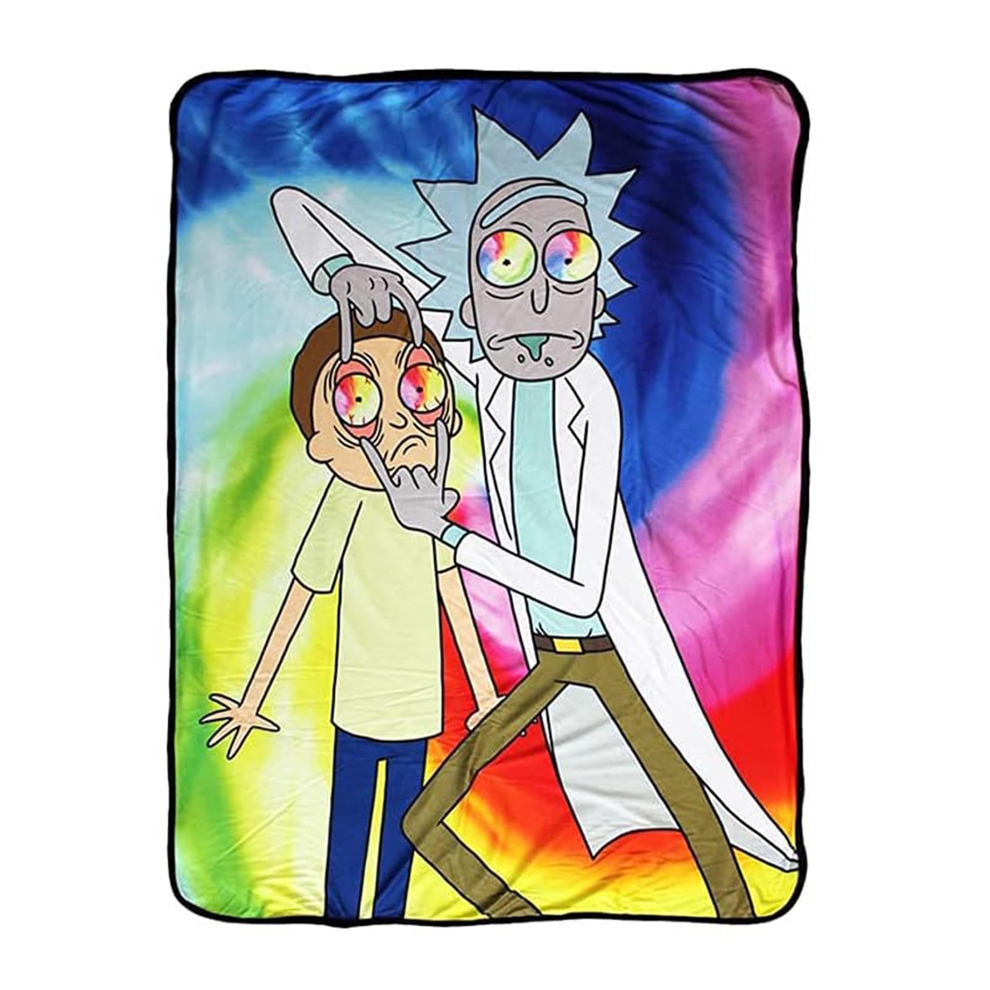 Rick and Morty: Spiritual Leader Rick 45x60 Inch Ultra - Cozy Fleece Throw Blanket