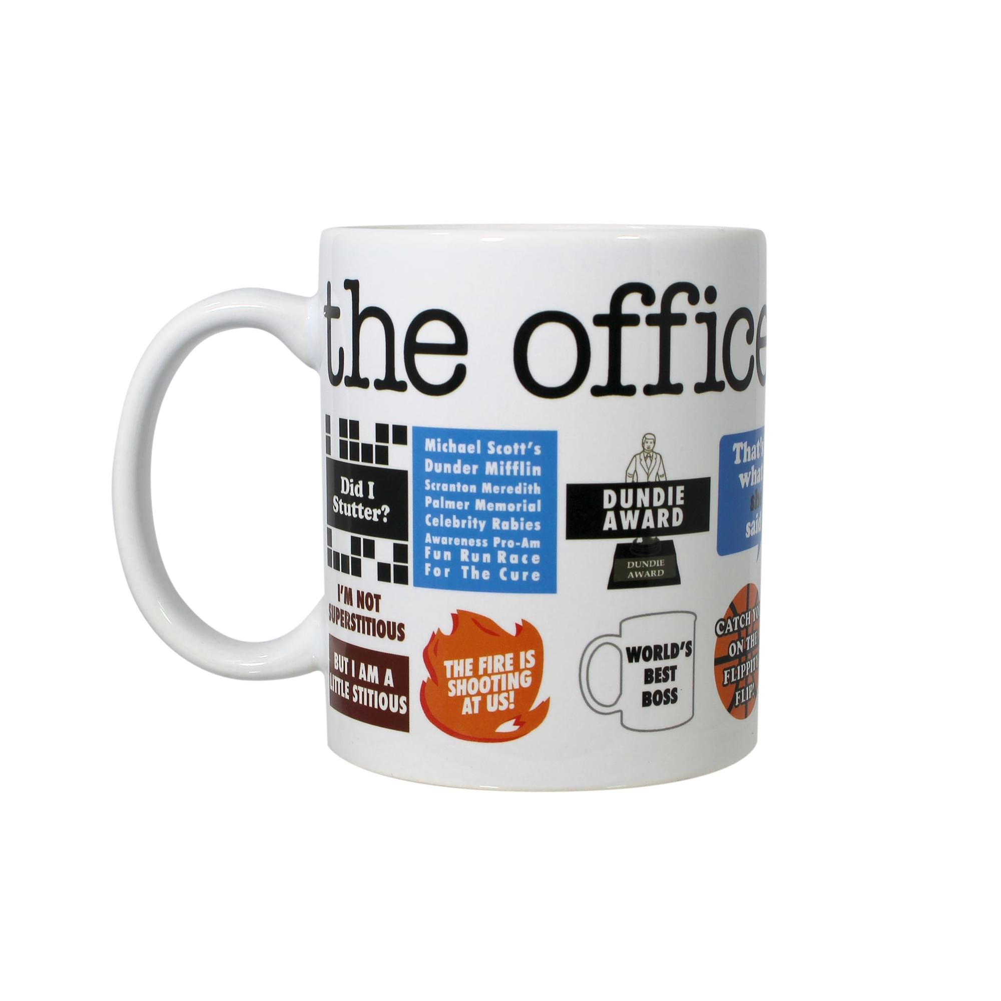 The Ultimate Office Memorabilia Collector Box: Mug, Journal, Air Freshener & Stickers