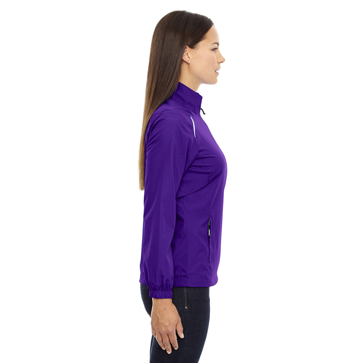 Core 365 Women's Purple Campus Motivate Lightweight Unlined Jacket