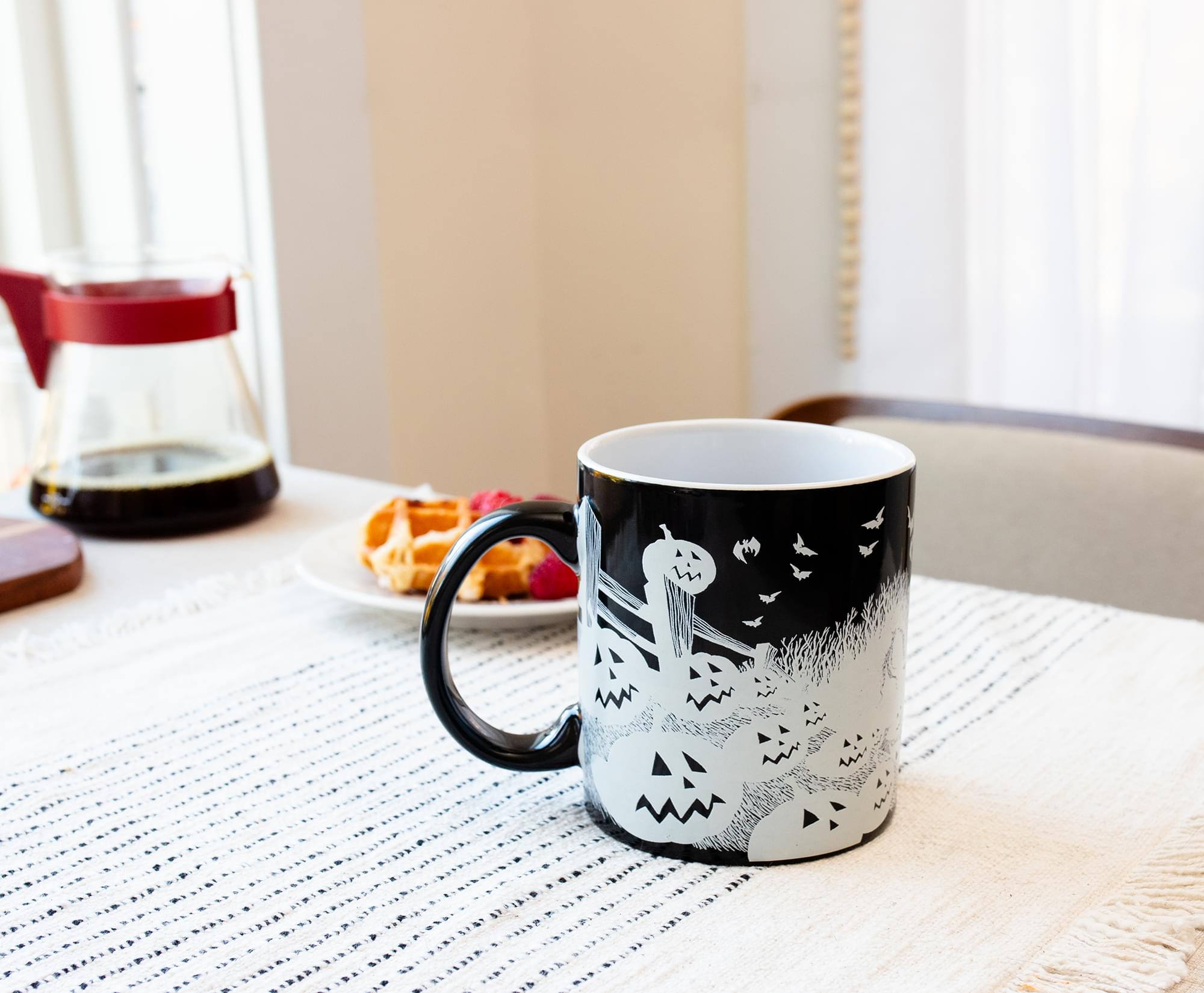 Disney's Nightmare Before Christmas Glow-in-the-Dark Ceramic Coffee Mug