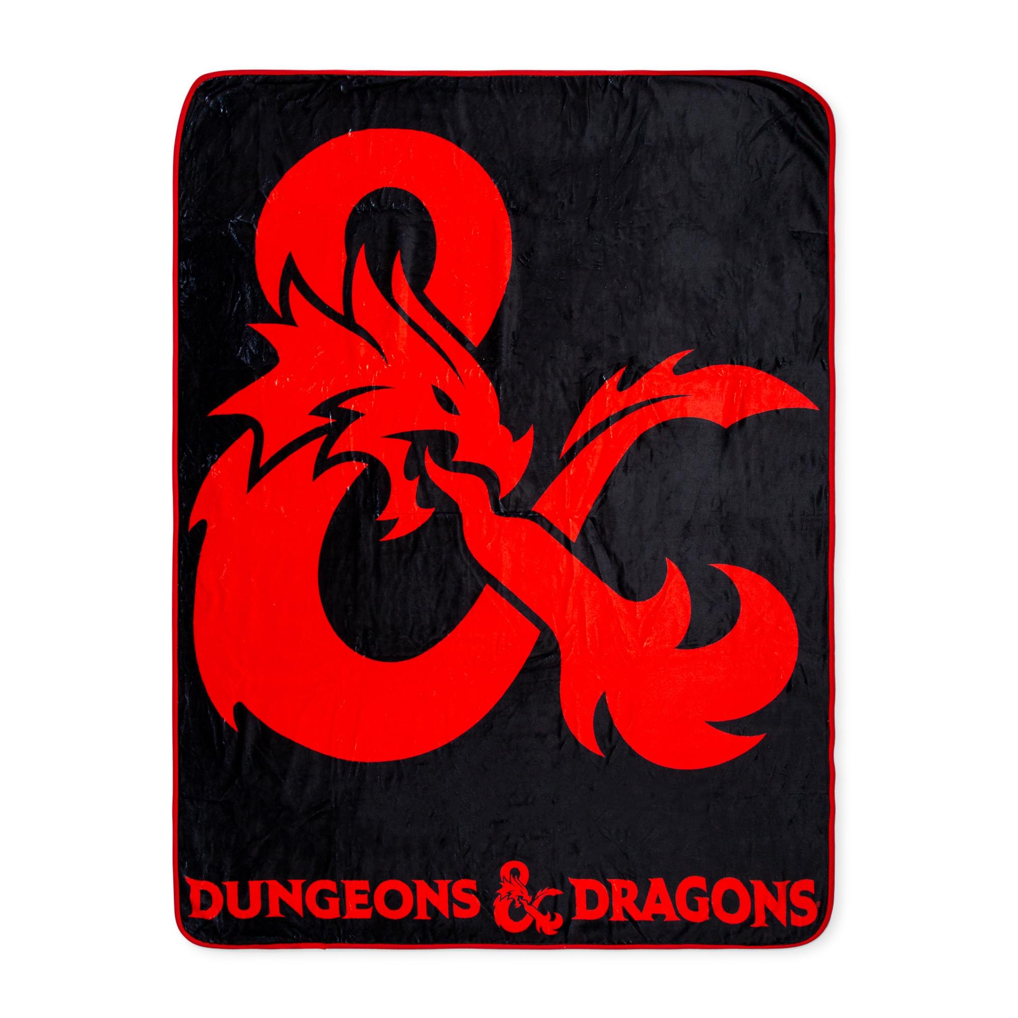 Epic Dungeons & Dragons Fleece Throw Blanket - 45x60 Inches