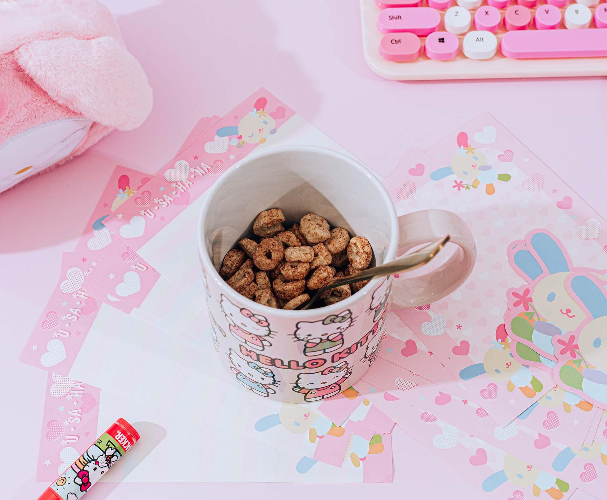 Sanrio Hello Kitty Pink Delight Ceramic Mug - 20 Oz
