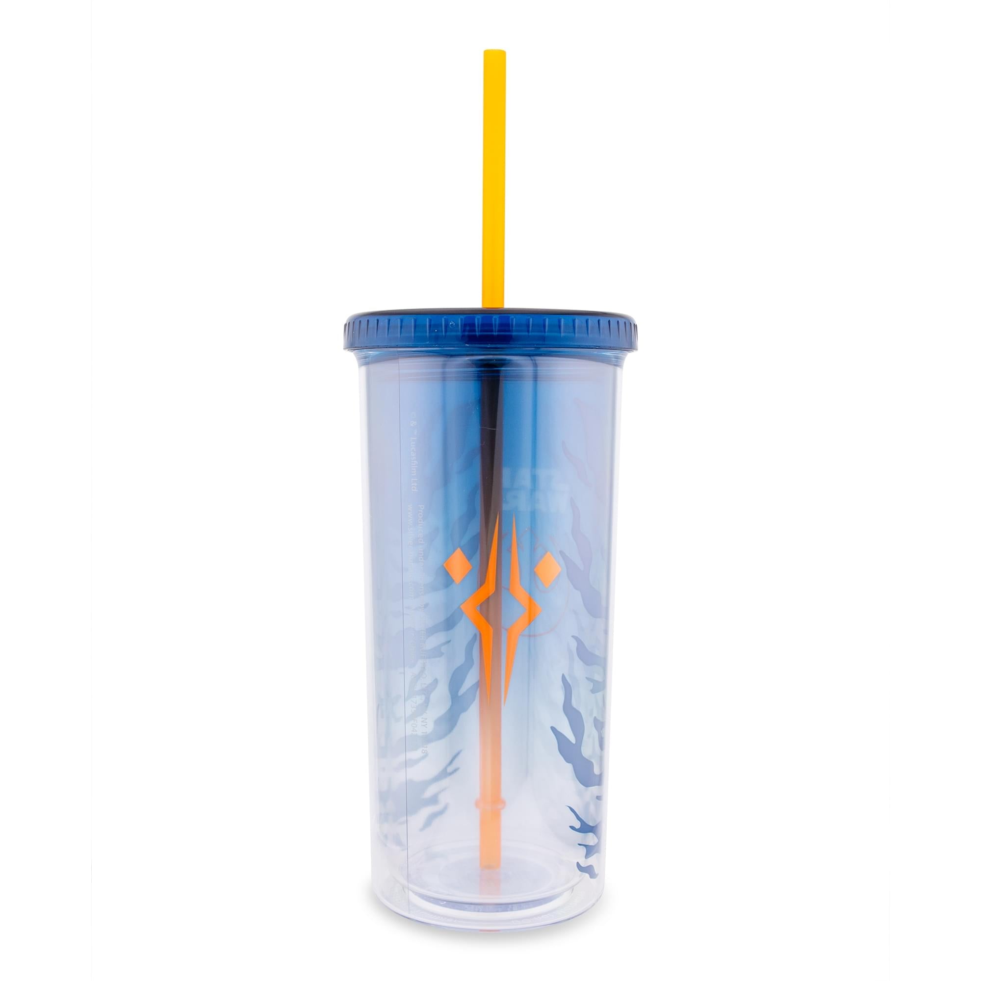 Star Wars Ahsoka Tano 20-Ounce Carnival Cup with Lid and Straw