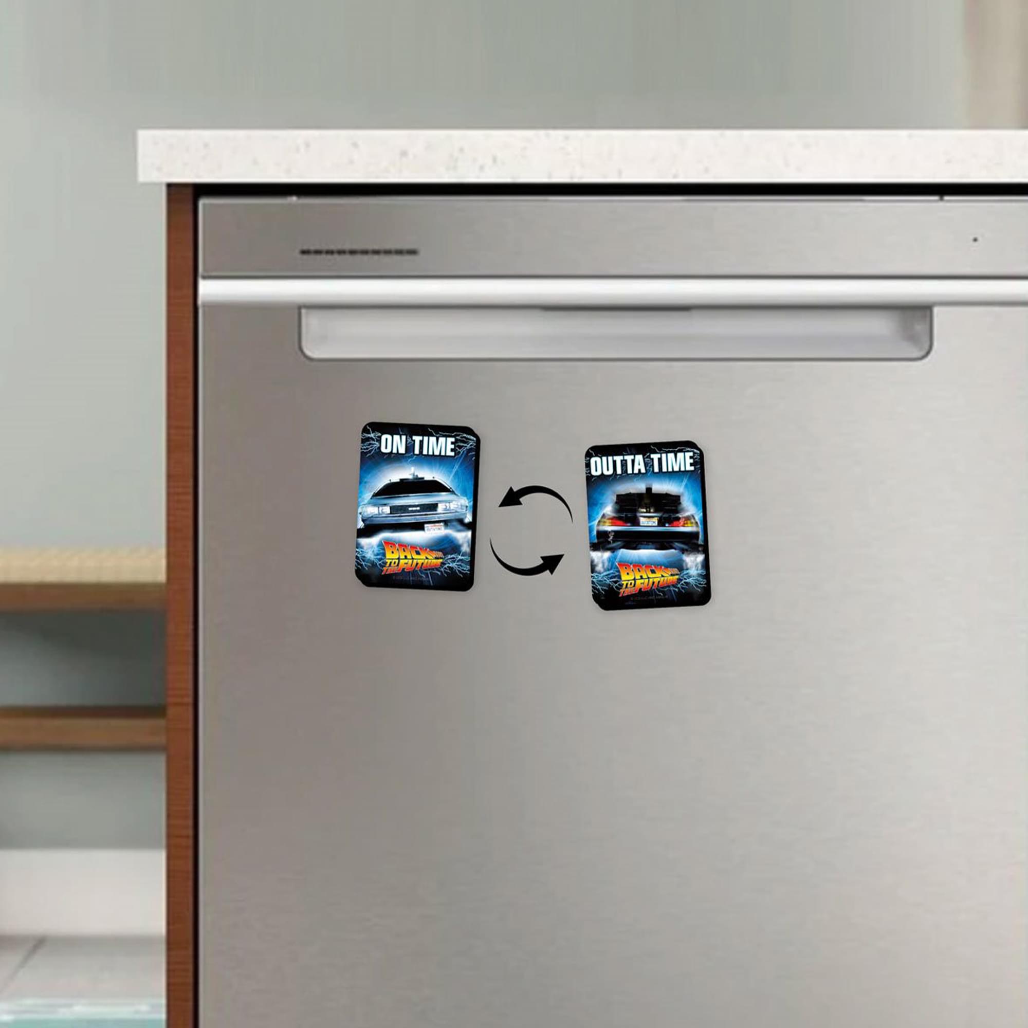 Magical Dishwasher Magnet Inspired by Back To The Future
